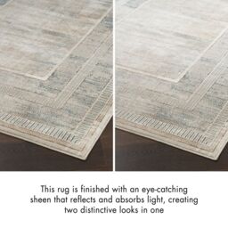 The Rug Shop UK Multi Modern Geometric Abstract Polyester Easy To Clean Latex Back Rug - Size: 240 cm x 300 cm - thumbnail 4