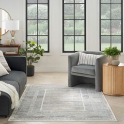 The Rug Shop UK Multi Modern Geometric Abstract Polyester Easy To Clean Latex Back Rug - Size: 240 cm x 300 cm - thumbnail 3
