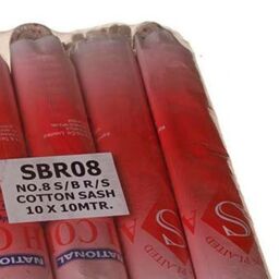 Universal Textiles Braided Polished Red Spot Sash Cord No 8. 6mm x 10m - thumbnail 2