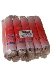 Universal Textiles Braided Polished Red Spot Sash Cord No 8. 6mm x 10m - thumbnail 1