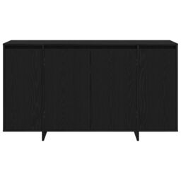 Berkfield Home Black Oak Sideboard Black oak Wood veneer 135 x 41 x 75 cm - thumbnail 6