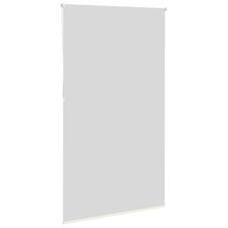 Berkfield Home Roller Blind Blackout Off-White 140x230 cm Fabric Width 136.6 cm Polyester in White - thumbnail 4