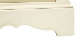Orsina Stylish 2 Drawers Chest, Modern Chest Of Drawers For Livingroom, Sleek Minimalist Storage Chest For Lounge in Cream - thumbnail 6