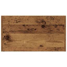 Berkfield Home Bathroom Cabinet Old Wood 60x33x80 cm Engineered Wood in Brown - Size: 60 x 33 x 80 cm - thumbnail 7