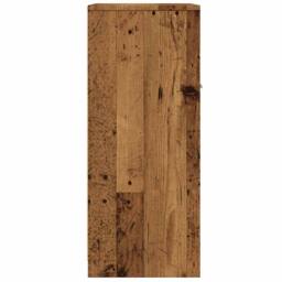 Berkfield Home Bathroom Cabinet Old Wood 60x33x80 cm Engineered Wood in Brown - Size: 60 x 33 x 80 cm - thumbnail 5