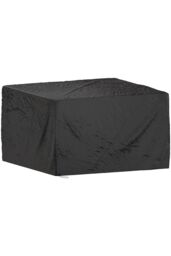 Home Discount Garden Vida Outdoor Patio Furniture Cover UKFR Fabric 123 x 120 x 76cm in Black - Size: 123 x 120 x 76 cm - thumbnail 6