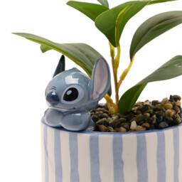 Disney Stitch Planter with 3D Stitch & Faux Plant - thumbnail 5