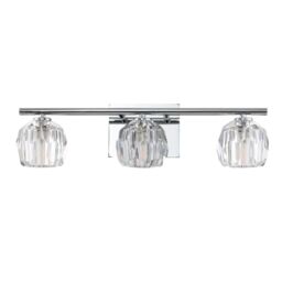 Netlighting Quoizel Regalia Wall Lamp Polished Chrome 3000K IP44 in Grey - thumbnail 5