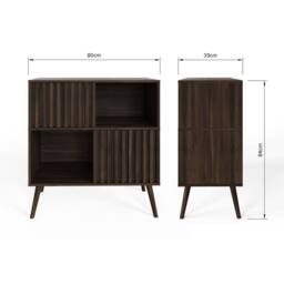 GFW Rowan Compact Sideboard in Walnut - thumbnail 6