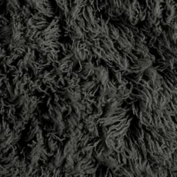 OHS Fluffy Teddy Rug Soft Floor Carpet Non Slip Area Mat in Charcoal - Size: 120 cm x 170 cm - thumbnail 6