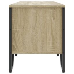 Berkfield Home TV Cabinet Sonoma Oak 180x34x41 cm Engineered Wood in Brown - Size: 180 x 34 x 41 cm - thumbnail 5