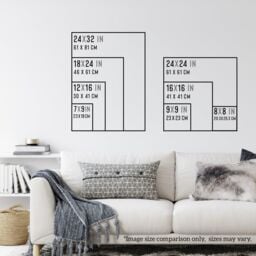 "Wee Blue Coo Wall Art Print Bremen Germany City Map Modern Typography Stylish Letter Framed Word in Yellow - Size: W12"" x H16""" - thumbnail 3