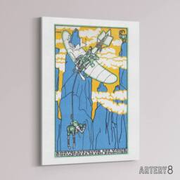 "Artery8 First Ascent of Monte Domapozza in Dolomites Jung Canvas Art Print - Size: W12"" x H16""" - thumbnail 2