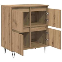 Berkfield Home Sideboard with Storage with Door Brown 60 x 35 x 70 cm Engineered wood - thumbnail 5