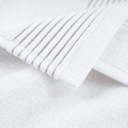 Bedable Plush Zero-Twist Cotton Towel - Face Towel - Hand Towel - Bath Towel -Bath Sheet in White - thumbnail 4