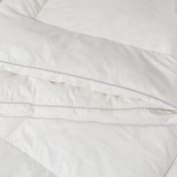 Snug City Duck Feather & Down Luxury Mattress Enhancer Bed Topper in White - Size: Small Double - thumbnail 6