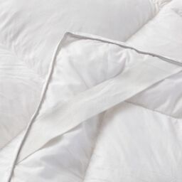 Snug City Duck Feather & Down Luxury Mattress Enhancer Bed Topper in White - Size: Small Double - thumbnail 5