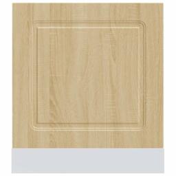 Berkfield Home Decorative Dishwasher Panel¬†Kalmar¬†Sonoma Oak 60x1.5x67 cm Engi in Tan - thumbnail 4