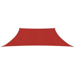 Berkfield Home Sunshade Sail 160 g/m ² Red 3/4x2 m HDPE - thumbnail 2