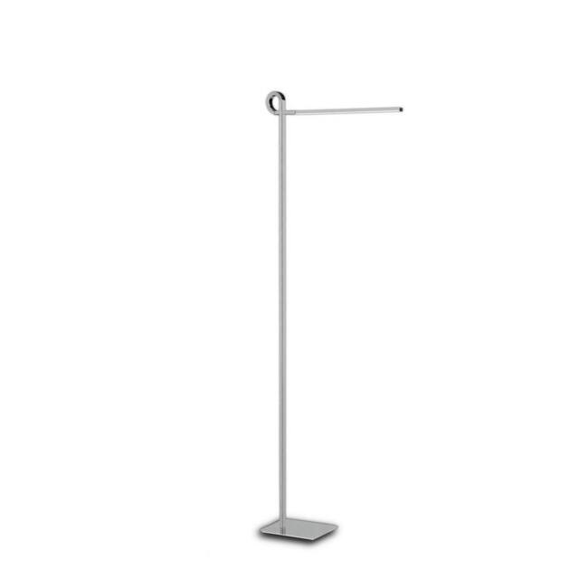 Netlighting Cinto Floor Lamp 163cm 7W LED 3000K 540lm Dimmable Polished Chrome in Grey - image 1