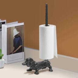 Kelvenix Bathroom Toilet Roll Holder in Black - thumbnail 3