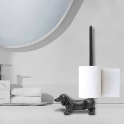 Kelvenix Bathroom Toilet Roll Holder in Black - thumbnail 4