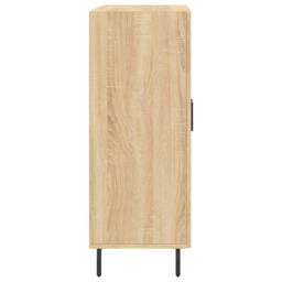 Berkfield Home Sideboard Sonoma Oak 69.5x34x90 cm Engineered Wood in Brown - thumbnail 7