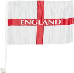 30cm x 46cm Set of 2 England St George Cross  Flag for Support Parade Sporting Events Decoration - thumbnail 4