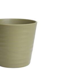 Ivyline Oslo Olive Taper Planter - H27cm D32cm - 4 Colours & 2 Sizes Available Online - Ceramic - Made in Europe - thumbnail 3