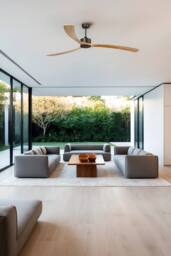 Netlighting Kauai XXL Ceiling Fan Dark Brown Pine Tuya Smart System - thumbnail 2
