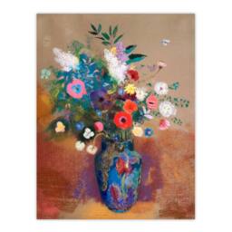Artery8 Odilon Redon Framed Wall Art Print Bouquet of Flowers in a Vase - Size: A4 - thumbnail 3