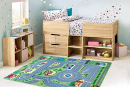 RugsX Bambino Rug in Green - Size: 140 cm x 200 cm - thumbnail 4