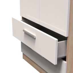 Ready Assembled 2 U Windsor 2 Door 2 Drawer Wardrobe (Ready Assembled) in Beige - thumbnail 6