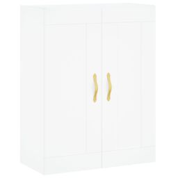 Berkfield Home Wall Mounted Cabinet White 69.5x34x90 cm Engineered Wood - thumbnail 2