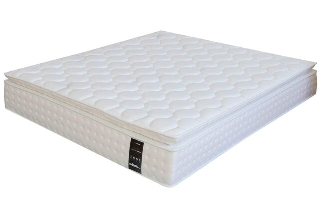 Rest Relax Gold 3000 5 Zone Foam Encapsulated Knitted Cover Pocket Spring Mattress in White - Size: Double - image 1