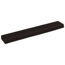 Berkfield Home Wall Shelf Dark Grey 60x10x4 cm Treated Solid Wood Oak - Size: 60 x 10 x 4 cm - thumbnail 2