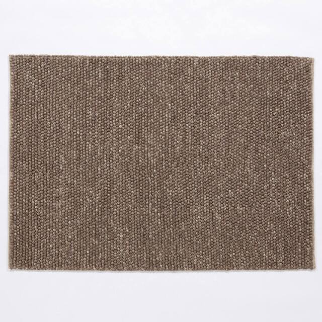 Arthouse Delilah Wool Pebble Mottled Taupe Rug 160x230cm in Beige - Size: 230 cm x 160 cm - image 1