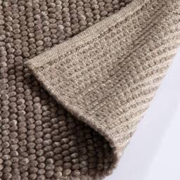 Arthouse Delilah Wool Pebble Mottled Taupe Rug 160x230cm in Beige - Size: 230 cm x 160 cm - thumbnail 2