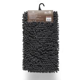 GAVENO CAVAILIA Miami Chenille Loop Bath Mat in Charcoal - thumbnail 2