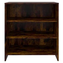 Berkfield Home Sideboard Smoked Oak 70x40.5x75 cm Engineered Wood in Brown - thumbnail 5