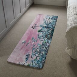 Benjamin Tate Design Berry Sky Runner Rug in Natural - Size: 67 cm x 230 cm - thumbnail 4