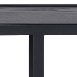 Furniture To Go Seaford Octagonal Metal Wall Shelf in Black - thumbnail 5