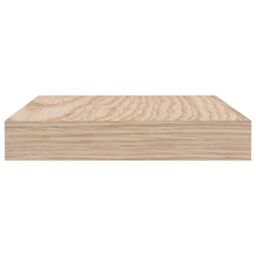 Berkfield Home Floating Shelf 60x23.5x4 cm Engineered Wood in Brown - thumbnail 4