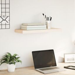Berkfield Home Floating Shelf 60x23.5x4 cm Engineered Wood in Brown - thumbnail 1