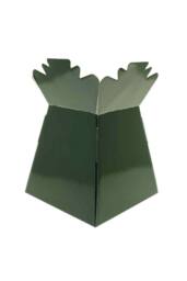 KDMD Pearlised Dark Green Living Vase - thumbnail 1