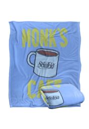 Warner Brothers Seinfeld The Best Coffee in Town Silky Touch Super Soft Throw Blanket in White - thumbnail 2
