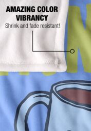 Warner Brothers Seinfeld The Best Coffee in Town Silky Touch Super Soft Throw Blanket in White - thumbnail 4