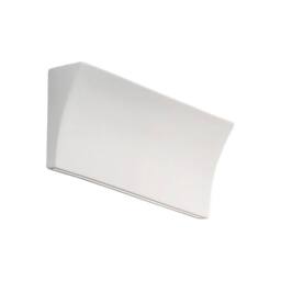 Netlighting Delon Lifestyle Ceramics Plaster Wall Light White 2x G9 - thumbnail 1