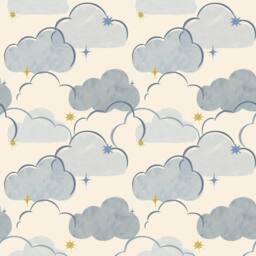 Arthouse Every Cloud Blue Wallpaper - thumbnail 1