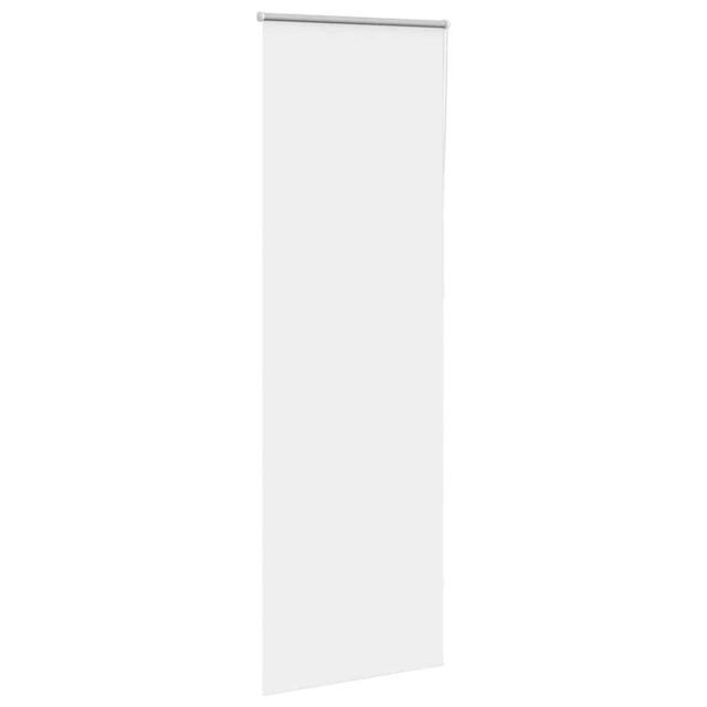 Berkfield Home Roller Blind Blackout White 75x210 cm Fabric Width 70.7 cm Polyester - image 1